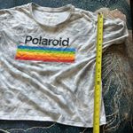 Polaroid Tie-Dye Rainbow Graphic Tee White/Grey SZ L Retro Vintage Streetwear Photo 10
