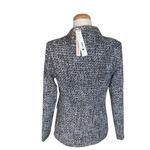 AQUA #306  Tweed Double-Breasted Jacket New With Tags Photo 2