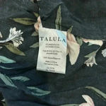 Aritzia Talula Black & Pink Floral Cardigan Kimono Beachy Vacay Size XXS/XS Photo 4