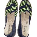 Soludos NWT  x Lemlem Denim Striped Espadrilles Photo 4