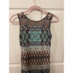 Clover Canyon Jeweled Tapestry Sleeveless Bodycon Neoprene Dress, S Photo 1
