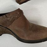 Ariat  Women's Size 6.5 Clogs Distressed Brown Leather Wedge Heel Western Photo 1