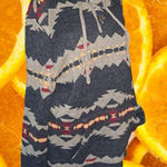 American Eagle Vintage‎  OUtfitters Aztec Design Knit Hoodie Size M Photo 0