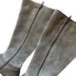 Attilio Giusti Leombruni AGL Grey Leather Suede Boots Tall Buckle Size 36 5.5 Gray Photo 8