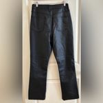 tgla Faux Leather Super High Rise Bootcut Pants Junior's 9/29 Black Photo 2