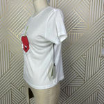 AGOLDE  T-Shirt Tee Thank You Cherry Much Fruit Print Short Sleeve White‎ Size XS Photo 7