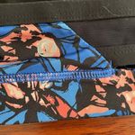 Lululemon Rise and Run Bra Mini Paint Storm Harbor Blue Multi / Black Photo 9