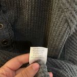 Jane and Delancey  Gray Sweater Long Sleeve Too w/buttons Photo 4