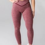 Balance Athletica Vitality Daydream V Crossover Blackberry Rose Leggings Red Size XS Photo 2