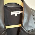 Good American NWT Better than Leather (faux) blazer Photo 3