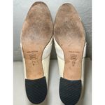 Talbots  Block 1.75" Heel Pumps Criss Cross Straps Classic‎ Shoes 7.5N Cream Photo 7