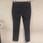 Loft  Black and White Fitted Ankle Pants Size 0 Photo 3