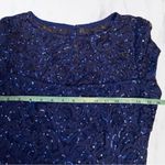 🍁Marina Sequin Lace Dress~ Cobalt Blue~ Size S~ NWT Photo 3