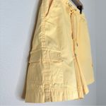 White Stag VINTAGE Cargo Shorts Size 10 29" Yellow 100% Cotton Rope Tie Coastal Photo 1