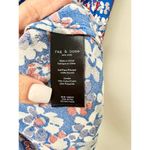 Rag and Bone  Estell Sleeveless V-Neck Tank Midi Dress Blue Multi Women's Size XS Photo 5