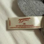 Arizona NWT Jean Co. Gray Lace Ribbed Tank Top XS Photo 4