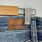 Judy Blue  High Rise Cropped Wide Leg Jeans Womens 27 Distressed Celeste Denim Photo 6