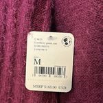 Free People Big City Turtleneck Sweater In Mulberry Garnet Size Medium NWT Photo 7
