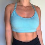 Victoria's Secret Sport VSX women’s turquoise Studio Sports Bra size small S Photo 0