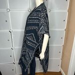 Ecote UO Ecoté Navy Blue Kimono OS Photo 4