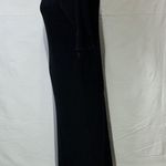 Ralph Lauren Lauren Maxi Ribbed Monogram Black Dress Size Petite Small Photo 3