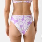 Farm Rio Paula Floral hot pants Bottoms Lilac Photo 1