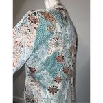 Chico's Women’s Chico Paisley Beach Blazer MEDIUM Photo 5