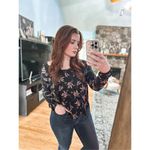 Free People  floral top Photo 5