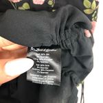 For Love & Lemons Biscotti Mini Dress Noir Roses Size XS Silk Floral Ruched Bow Photo 5