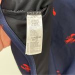 Old Navy {4X Plus} Navy Blue One Piece Swimsuit with Red Lobster Pattern Photo 5
