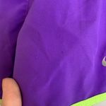 Nike  Dri-Fit Purple & Yellow Athletic Shorts Photo 4