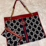 Gucci Rajah Tweed Tote with Clutch Photo 0