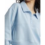 BP  Polo Fleece Sweatshirt Light Blue Size Large Photo 2