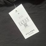 Halara NEW Round Neck Curved Hem Yoga Sports Top Black Medium Photo 6