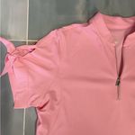 Tail Mariel Polo 1/4 Tie Sleeve Golf Tennis Shirt in Icing Pink Photo 10