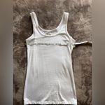 SO  Basic White Long Tank Top Women’s Sz Small NWT Photo 4