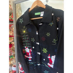 Onque Casuals Christmas Sweater XL Multicolor Black Size L Photo 3