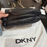 DKNY Black Quilted Women's Bag. Preloved. Photo 3