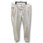 J.Crew L4869 Women's Curvy Toothpick Jeans White Size 36 or 22 NEW Photo 2