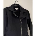 Lucky Brand  moto bike cotton blend zip jacket Sz M Photo 2