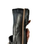 Clarks  Women’s Raisie Eletta Loafer Black Leather Tweed 10 Soft Cushion Photo 6