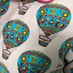 BedHead Long Sleeve Pajama Top Stretch Hot Air Balloons Print Small Pink Photo 6