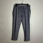 Lululemon grey open leg pants unsized 15” waist Photo 4