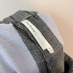 Babaton The Group by Aritzia Jimmy Pull On Flannel Pant Gray Plaid M Photo 5