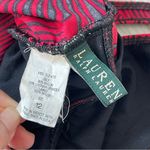 Lauren Ralph Lauren Swimsuit floral ring womens Black Red (size 12) summer beach Photo 1