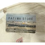 Original Cashmere Scarf from Jerusalem 68” x 27” Cream Colored NWT Photo 5