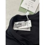 ANDIE NEW  The Marina Racer‎ Back Bikini Top Black Size M Photo 5