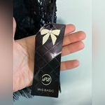 Iris  Los Angeles Crochet Knit Fringe Boho Hippie Witch Crop Top Whimsygoth S/M Photo 3