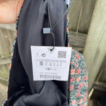 ZARA NWT  CROPPED FLORAL CORSET TOP Photo 2