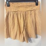 Aerie  - Flowy Shorts Size Small-orange with polka dots- cotton & viscose Photo 3